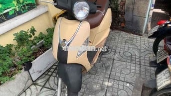SYM Elizabeth Vàng kem Xăng điện tử êm ru