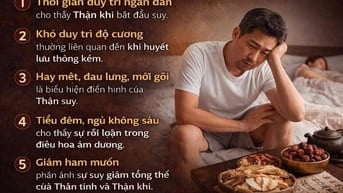 Khi đã khai thông, cậu nhỏ được "đánh thức" tái sinh phục hồi sinh lực