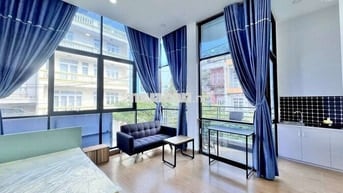 CĂN HỘ MỚI XÂY, FULL NỘI THẤT, BAN CÔNG VIEW ĐẸP, THANG MÁY