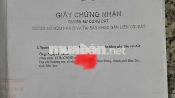 MẶT TIỀN QL57C GẦN KCN AN HIỆP