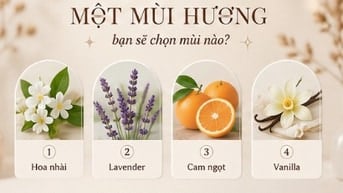Nến thơm Lunora giúp không gian sống thêm ấm cúng và thư giãn