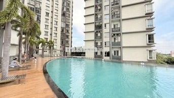 Vừa Ở Vừa Kinh Doanh, Bán căn Shophouse Hồ bơi, 70.6m2, CC Phú Mỹ, Q7