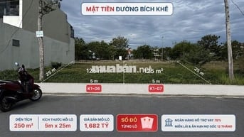 Chủ đầu tư cần bán gấp những lô đất nền đẹp trên đường Bích Khê