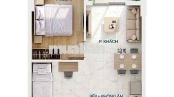 NOXH K-HOME BIÊN HÒA - THẦU PHƯỚC THÀNH XÂY CHUẨN THƯƠNG MẠI - CĂN 1PN