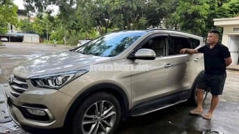 Hyundai SantaFe 2018 Full xăng đặc biệt Vàng cát
