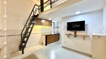 DUPLEX gác cao thiết kế HIỆN ĐẠI ngay NGÃ TƯ 4 XÃ gần ĐH VĂN HIẾN