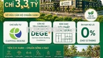 🏡 CHỈ VỚI 3,3 TỶ – SỞ HỮU NGAY CĂN HỘ ECOLIFE HÒA HIỆP FULL NỘI THẤT 🌿