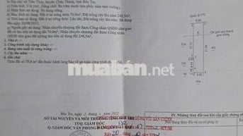 Đất Nền Mặt Tiền QL57C gần KCN AN HIỆP 