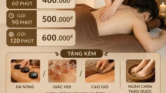 MASSAGE KHỎE TẬN NƠI – CHỈ NHẬN MASSAGE THUẦN TÚY