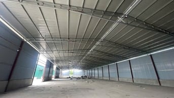 Cho thuê kho xưởng 1250m2 mới xây dựng khu vực An Khánh, trục Đại Lộ 