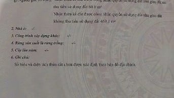 Cần bán đất cây lâu năm có sẵn 60m2 thổ cư