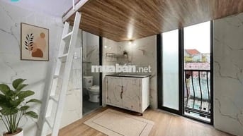 Phòng trọ gác lửng BAN CÔNG mới xây sát bên VLU cs2
