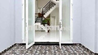 Nhà Mới Hẻm Thông đg NVK P8: 4x12m, trệt lửng lầu, 3pn, 2wc