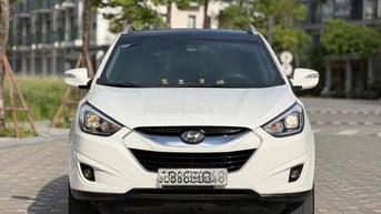 Hyundai Tucson 2014 Trắng 10 vạn km