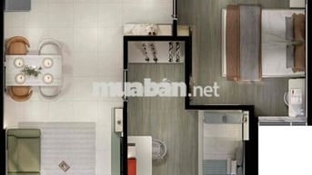 Căn hộ 2PN, 2WC ngay Metro số 2, hướng view đẹp