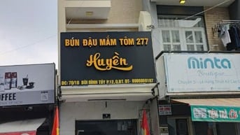 Cho thuê nhà mặt tiền đường Tân Hải