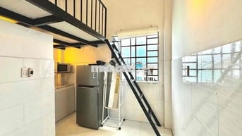 CĂN HỘ GÁC CỬA SỔ THOÁNG PHẠM VĂN CHIÊU GÒ VẤP FULL NỘI THẤT