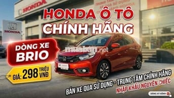 Honda Brio. Chủ xe đi quá giữ gìn. Xe mới như 30k✅