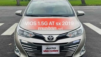 Toyota Vios 1.5G AT 2019 Vàng cát