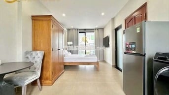 🌿 Studio 35m² • Ban Công Siêu Rộng • Full Nội Thất • Trần Huy Liệu