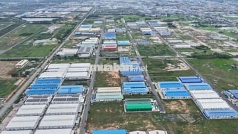 BÁN ĐẤT KCN ĐỨC HÒA LÀM ĐC XI MẠ DỆT NHUỘN BANK CHO VAY 70%
