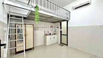 Cho thuê phòng gác full NT nằm giữa Huit - Văn Hiến ngay chợ Tân Hương
