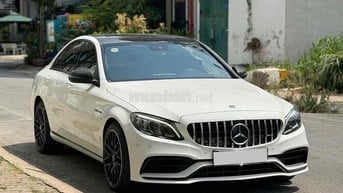 Mercedes-Benz C200 Exclusive 2018 C63 custom Trắng