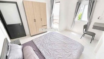 CĂN HỘ FULL NT 50M2 | 1PN 1PK BAN CÔNG | NGAY VÒNG XOAY DÂN CHỦ 3/2
