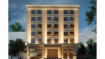 Cho thuê toà văn phòng Thạnh Mỹ Lợi Q2, DTSD 2.305m2, 1 hầm + 7 tầng