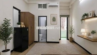 CHÍNH CHỦ CHO THUÊ STUDIO BAN CÔNG TÁCH BẾP SÁT BÊN Q1, HÀNG XANH