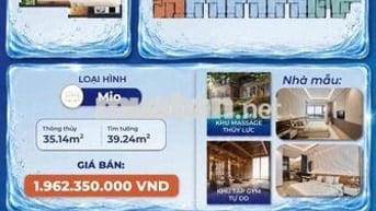 Chỉ 1.9 tỷ sở hữu căn hộ HCM chuẩn resort