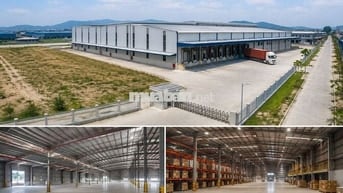 CHO THUÊ KHO 2.000M² + 3.000M² ĐẤT TẠI QL1A – PCCC TỰ ĐỘNG, GIÁ 70K