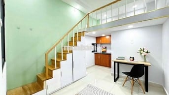 Duplex full nội thất ở Chu Văn An, 5tr5 thuận tiện VLU, IUH,…