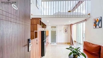 Cho Thuê Căn Hộ Duplex Gác Cao Bancong Full NT gần Phú Mỹ Hưng,Đh Rmit