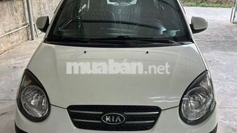 Kia Morning 2008 Trắng Xăng