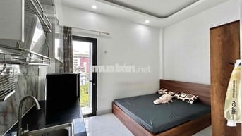 STUDIO mới xây siêu đẹp Q6 có ban công, thang máy hẻm oto tận cửa