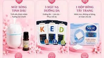 Máy phun xông tinh dầu tặng Nữ Hải Phòng