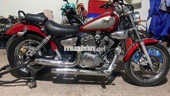 Yamaha Virago XV 250 Côn tay Đỏ Bạc