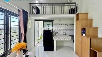 CHO THUÊ PHÒNG CÓ GÁC BAN CÔNG FULL NỘI THẤT CUỐI NGUYỄN THÁI SƠN