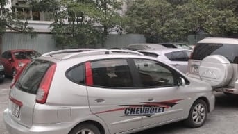 Bán xe Chevrolet vivant sản xuất năm 2008 số tự động màu ghi