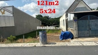 Bán gấp lô đất 121m2(5x24)-630tr Đào Văn Thử Tân An Hội huyện Củ Chi