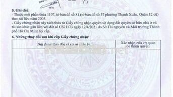 Chính chủ cần bán đất mặt tiền thổ cư tx22 nối tx37. Đt 80m. . 