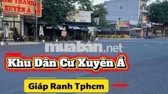 BÁN ĐẤT VỊ TRÍ KINH DOANH , ĐƯỜNG RỘNG 22M , NGAY CHỢ XUYÊN Á …