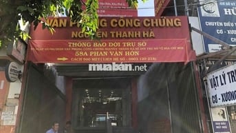CHO THUÊ VP - 118 Phan Văn Hớn, P.Đông Hưng Thuận, HCM
