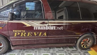Toyota Previa 1993 Đỏ đô Nhật Bản