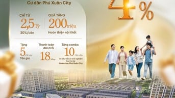 PHÚ XUÂN CITY  TÂM ĐIỂM ĐẦU TƯ & KINH DOANH TẠI TRUNG TÂM TP. HUẾ