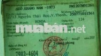 Honda Master 2008 124cc Đen