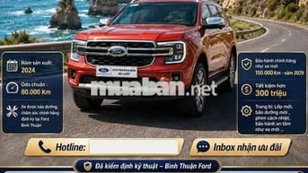 Thanh Lý Xe Ford Everest Cao cấp 2024 Đỏ 81.000 Km