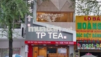 CHO THUÊ MẶT TIỀN ĐƯỜNG SƯ VẠN HẠNH DT 4X20, 5 LẦU
