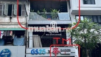 Nhà hàng 63 Hồ Tùng Mậu, Q1. Dt: 6x36m, Kc: trệt 3 lầu. Gía: 90tr